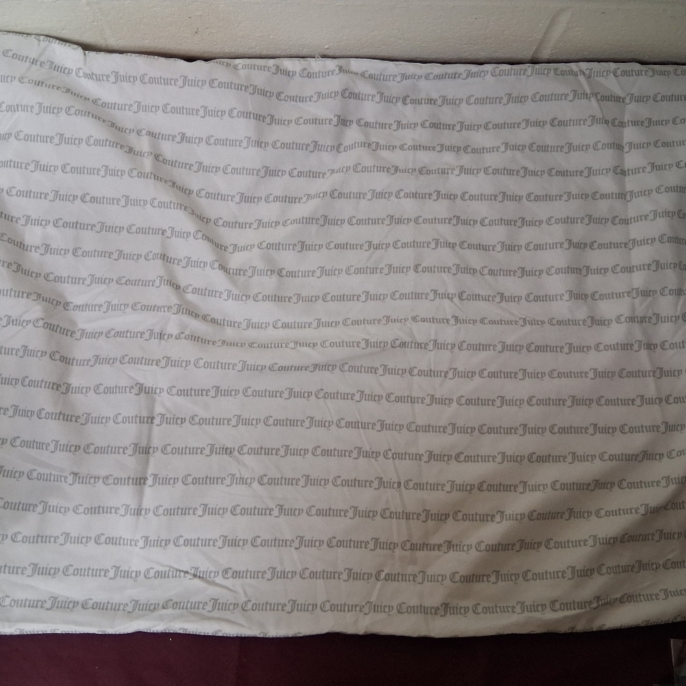 2pc Set Of Juicy Couture Standard Size Pillowcases.